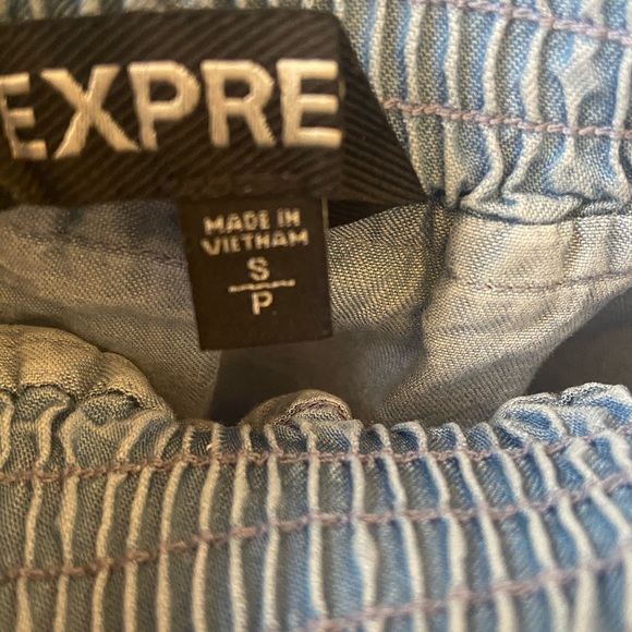 Express denim mini dress size Small - Picture 4 of 4